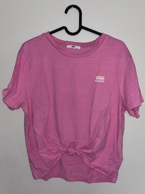 Vans Pink V-Knot Short Sleeve Tee